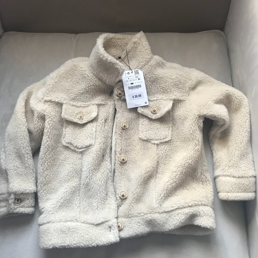 🖤💫🐻🐻Zara Very Trendy Teddy coat